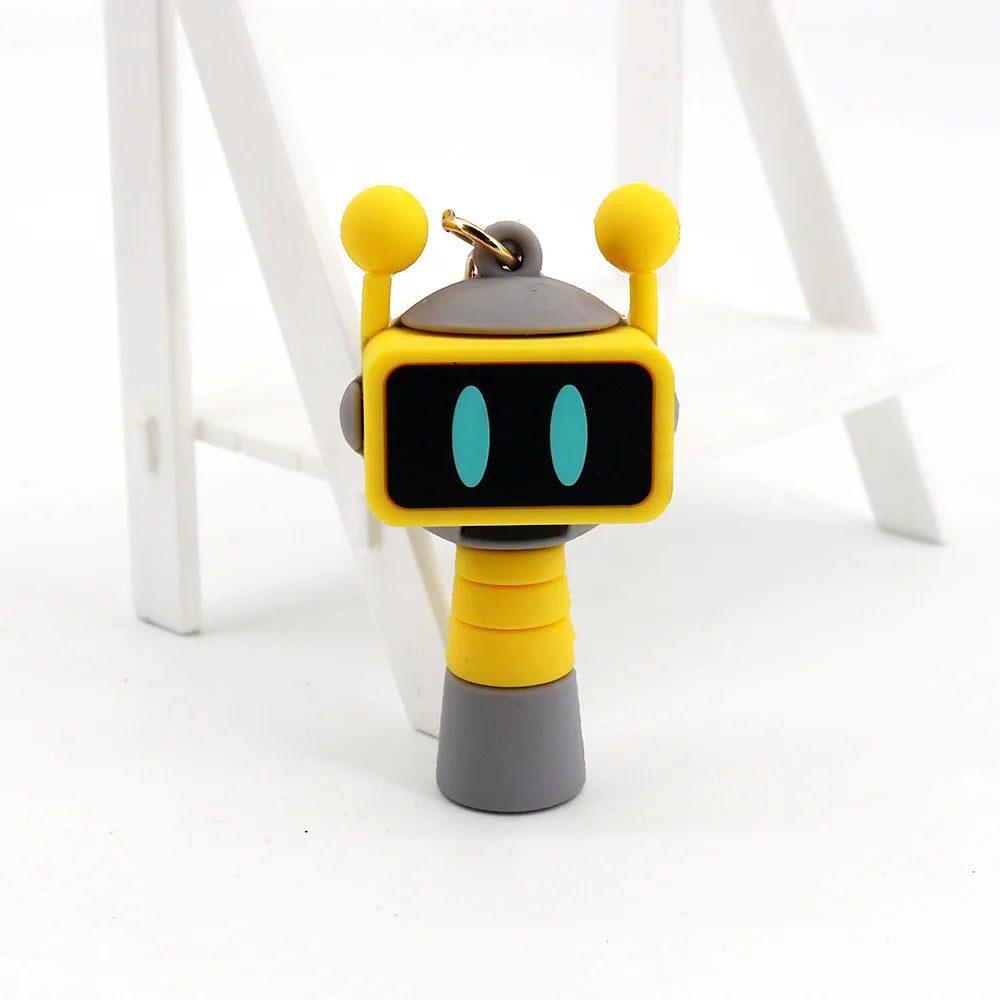 Kawaii Sprunki Anime Acrylic Pendant Cute CartoonSprunki Keychain Sprunki Oren Raddy Gray Brud Vineria Silicone Keychain Bag Key Ring Pendant Children Toy Birthday Gifts Keychain Backpack Decorations Car Doll Hanging Decor Christmas Tree Pendant