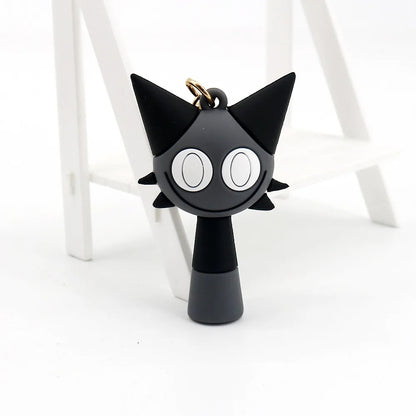 Kawaii Sprunki Anime Acrylic Pendant Cute CartoonSprunki Keychain Sprunki Oren Raddy Gray Brud Vineria Silicone Keychain Bag Key Ring Pendant Children Toy Birthday Gifts Keychain Backpack Decorations Car Doll Hanging Decor Christmas Tree Pendant