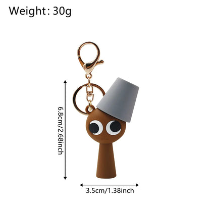 Kawaii Sprunki Anime Acrylic Pendant Cute CartoonSprunki Keychain Sprunki Oren Raddy Gray Brud Vineria Silicone Keychain Bag Key Ring Pendant Children Toy Birthday Gifts Keychain Backpack Decorations Car Doll Hanging Decor Christmas Tree Pendant