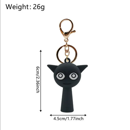 Kawaii Sprunki Anime Acrylic Pendant Cute CartoonSprunki Keychain Sprunki Oren Raddy Gray Brud Vineria Silicone Keychain Bag Key Ring Pendant Children Toy Birthday Gifts Keychain Backpack Decorations Car Doll Hanging Decor Christmas Tree Pendant